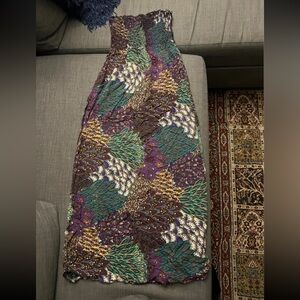 Multicolor Patterned Women's Skirt